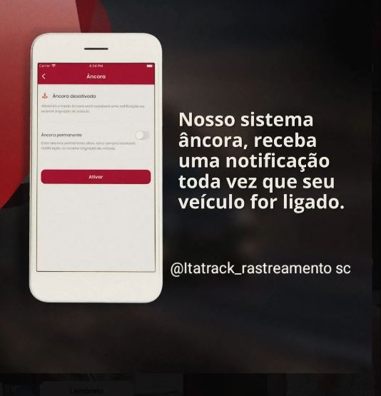 Se seu veículo for ligado, a gente te notifica